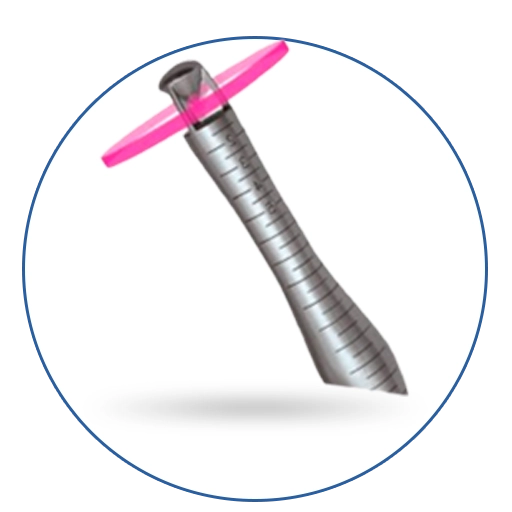 Lady's laser handpiece