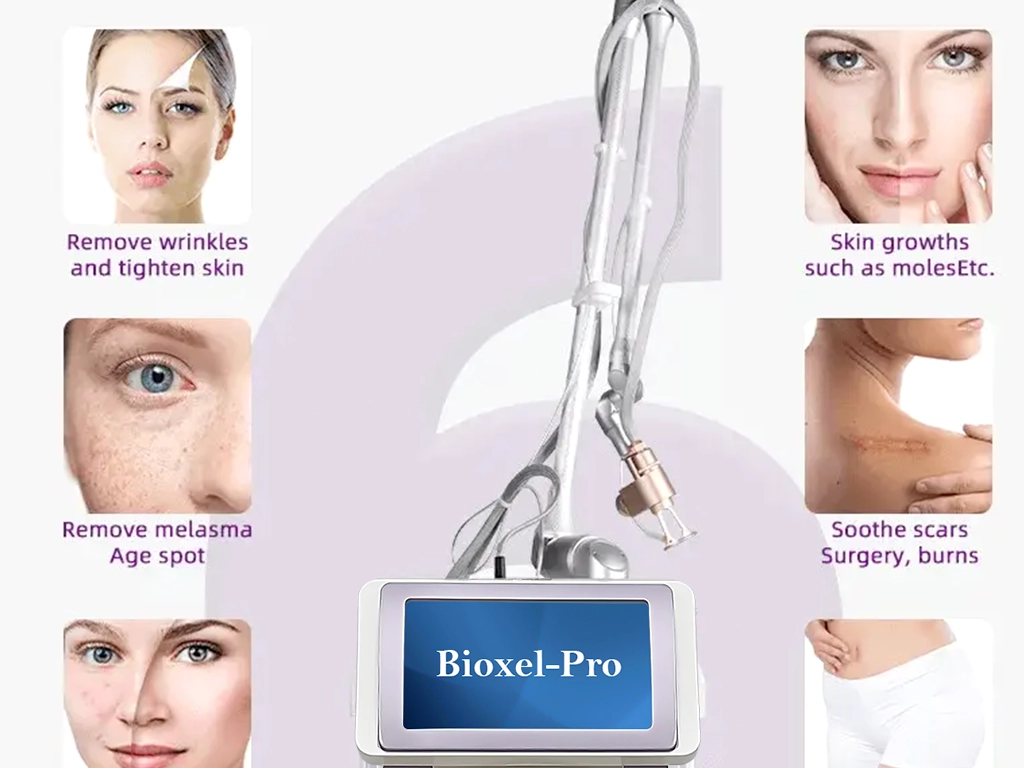 کاربردهای دستگاه لیزر CO2 فرکشنال (بایوکسل پرو)