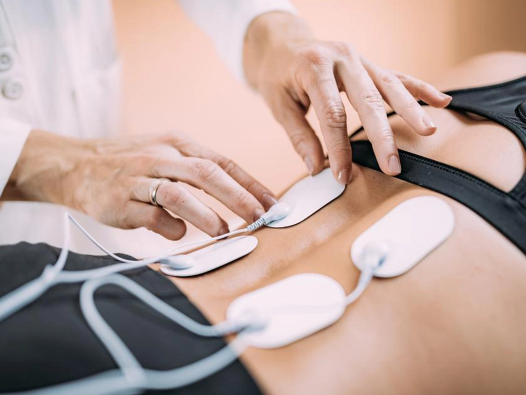 درمان اسپاسم عضلانی با تحریک الکتریکی در فیزیوتراپی