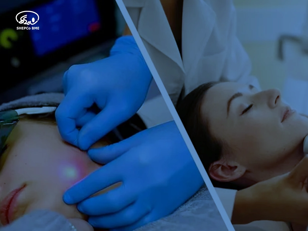 درمان‌ لیزر با هایفو و اندولیفت